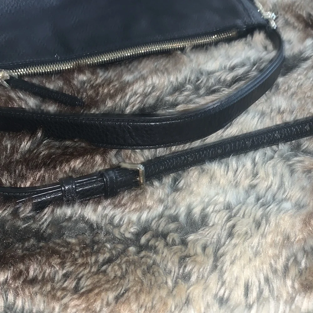 Kate Spade Black Pebbled Leather Shoulder/Crossbody Bag - Picture 3 of 15